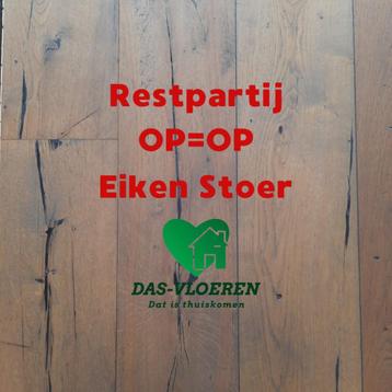 Restpartij Eiken vloer  Stoer 24,5 m2