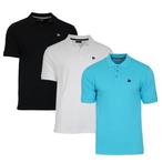 Donnay Donnay Heren - 3-Pack - Polo shirt Noah - Zwart / Wit, Verzenden, Nieuw