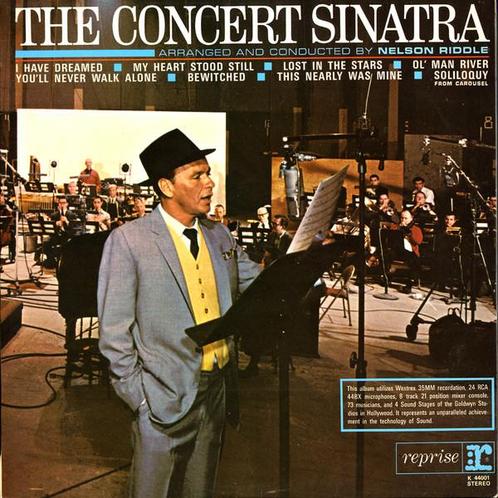 LP gebruikt - Frank Sinatra - The Concert Sinatra, Cd's en Dvd's, Vinyl | Pop, Zo goed als nieuw, Verzenden