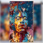 Wandtapijt  - 125 cm - 70 cm - Jimi Hendrix-portret, Antiek en Kunst