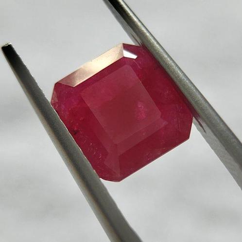 Zonder Minimumprijs Rood Robijn - 3.74 ct - Lotus Gemology -, Sieraden, Tassen en Uiterlijk, Edelstenen
