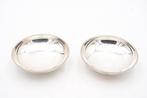 Roomkan (2) - .833 zilver - Set kleine kommetjes, Antiek en Kunst, Antiek | Goud en Zilver