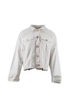 Kancan Jas in maat 44 Wit, Kleding | Dames, Jassen | Winter, Kancan, Verzenden, Zo goed als nieuw, Wit