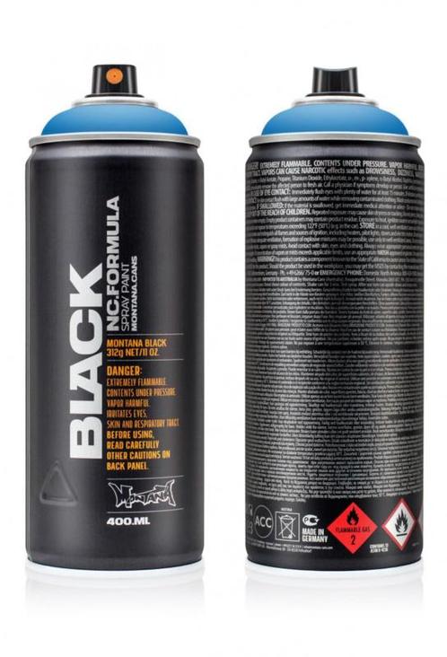 Montana Black BLK5070 Horizon 400 ml, Doe-het-zelf en Verbouw, Verf, Beits en Lak, Nieuw, Ophalen of Verzenden