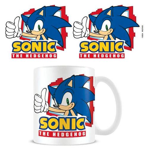 Sonic the Hedgehog thumbs up mug, Spelcomputers en Games, Spelcomputers | Overige Accessoires, Verzenden