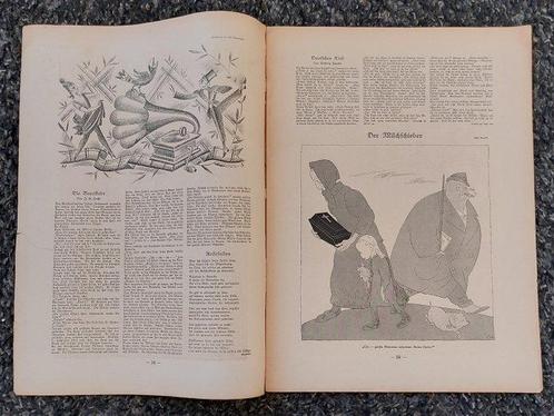 Simplicissimus - 11 afleveringen 1920 1921 origineel Satire, Antiek en Kunst, Antiek | Boeken en Bijbels