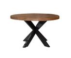 Ronde mango eettafel Brix Sturdy  150 cm (diameter), Ophalen of Verzenden, Nieuw