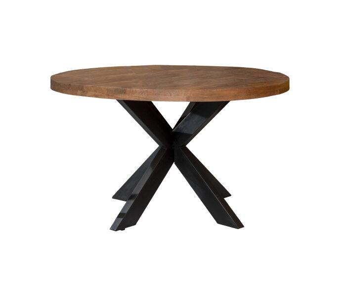 Ronde mango eettafel Brix Sturdy  150 cm (diameter), Huis en Inrichting, Tafels | Eettafels, Nieuw, Ophalen of Verzenden