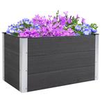 Bloembakken - Duurzaamheid - Weerbestendig - Grijs, Tuin en Terras, Bloembakken en Plantenbakken, Ophalen of Verzenden, Nieuw