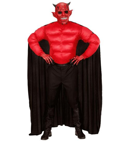 Gespierde Super Duivel kostuum volwassen, Kleding | Heren, Carnavalskleding en Feestkleding, Nieuw, Ophalen of Verzenden