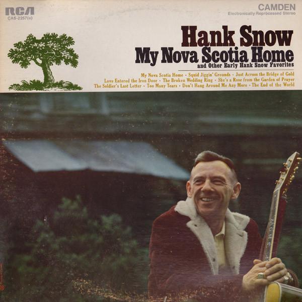 LP gebruikt - Hank Snow - My Nova Scotia Home And Other E..., Cd's en Dvd's, Vinyl | Country en Western, Zo goed als nieuw, Verzenden