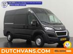 Peugeot Boxer 2.2BlueHDi Bestelbus 2021 L2 H2 Diesel, Euro 6, Zwart, Nieuw, Dealer onderhouden