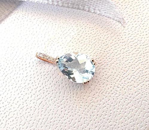 Zonder Minimumprijs - Hanger - 14 karaat Geel goud - 2.64ct., Sieraden, Tassen en Uiterlijk, Antieke sieraden
