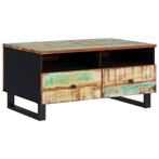 Salontafel Gerecycled Hout 80cm | Retourdeal | 35% Korting, 50 tot 100 cm, Nieuw, Minder dan 50 cm, Rechthoekig