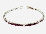 DD Gioielli - Tennis armband - 18 karaat Witgoud - 11.80ct., Sieraden, Tassen en Uiterlijk, Antieke sieraden