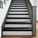 vidaXL Traptreden 12 st 100x25x2 cm massief eikenhout, Doe-het-zelf en Verbouw, Ladders en Trappen, Verzenden, Nieuw