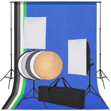 Fotostudio Set met Softboxen - Professioneel | Tweedekansje beschikbaar voor biedingen