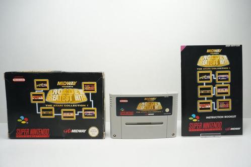Arcades Greatest Hits: The Atari Collection 1 SNSP-AW7-EUR, Spelcomputers en Games, Games | Nintendo Super NES, Zo goed als nieuw