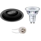 Voordeelset: LED Spot Set - Pragmi Domy Pro - GU10 Fitting -, Metaal of Aluminium, Nieuw, Ophalen of Verzenden, Led