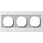 Gira Afdekraam 3V TX_44 wit/wit - 021366, Ophalen of Verzenden, Nieuw