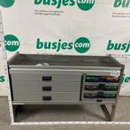 Aluca aluminium bedrijfswageninrichting gebruikt (nr 2426), Auto diversen, Auto-accessoires, Ophalen of Verzenden, Gebruikt
