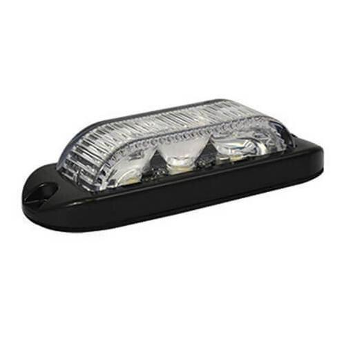 LED Flitser 3 LEDs Blauw 180° | 10-30v |, Auto-onderdelen, Verlichting, Verzenden