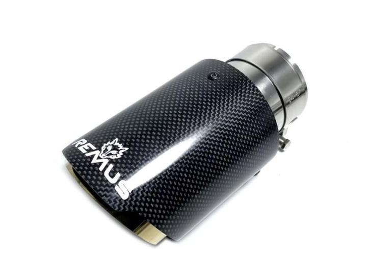 RVS / Carbon 2,25 inch uitlaat sierstuk, Auto-onderdelen, Uitlaatsystemen, Nieuw, Ophalen of Verzenden