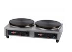 Crepes Bakplaat | Rechthoekige buitenkant | 2x 6000W, Verzenden, Nieuw in verpakking
