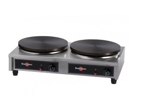Crepes Bakplaat | Rechthoekige buitenkant | 2x 6000W, Zakelijke goederen, Horeca | Keukenapparatuur, Verzenden