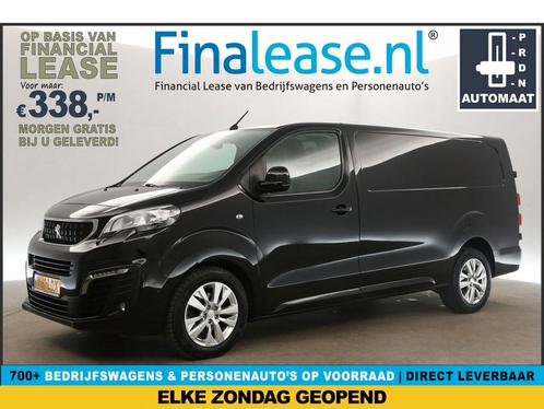 Peugeot Expert 2.0 BlueHDI L3H1 177PK AUT Airco PDC €338pm, Auto's, Bestelauto's, Lease, Automaat, Diesel, Peugeot, Zwart, Verzenden