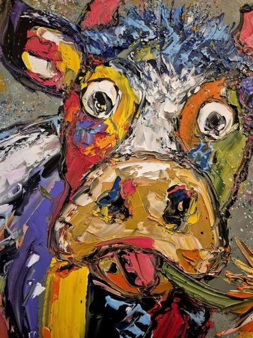 Laurent Pate (1970) - Vachement cool, Antiek en Kunst, Kunst | Schilderijen | Modern