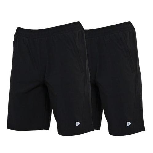Donnay Donnay Heren - 2-pack - Sport Short Graig - Zwart, Kleding | Heren, Broeken en Pantalons, Nieuw, Verzenden