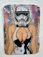 Alvin Silvrants - Curvy Stormtrooper Star Wars - High Gloss, Antiek en Kunst, Kunst | Schilderijen | Modern