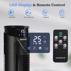 Aigostar Torenventilator - Fluisterstil - Oscillatie - Zwart, Verzenden, Zo goed als nieuw