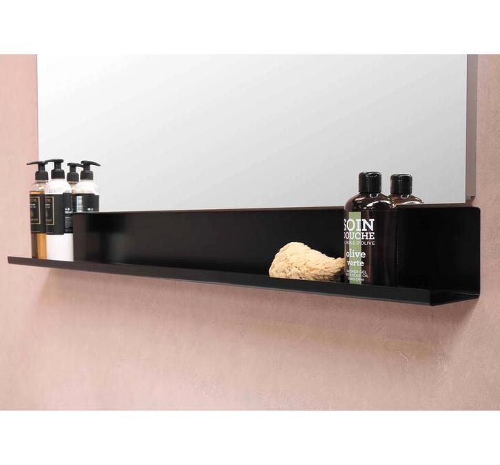 Sani Royal Stalen Wand Planchet Frame 80 cm Mat, Huis en Inrichting, Woonaccessoires | Spiegels