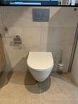 Toilet glans wit, soft close zitting, outlet