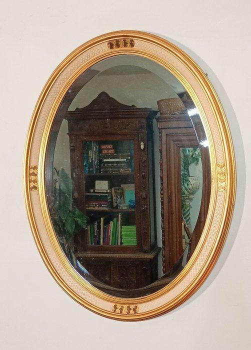 Spiegel - Bladgoud, Antiek en Kunst, Curiosa en Brocante