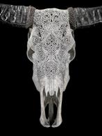 GEEN BIEDINGSGRENS - Authentieke grote grijze uitgehouwen