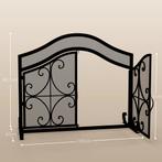 TRUUSK Haardveiligheidshek - Met Magnetische Deuren - Staal, Huis en Inrichting, Haarden, Verzenden, Nieuw