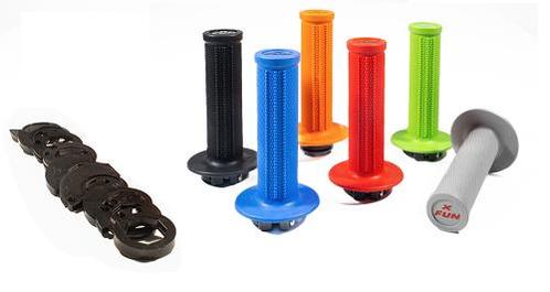 X-Fun Lock-On handvaten alle 2+ 4 takt Half Waffle Zwart ( m, Motoren, Onderdelen | Overige, Nieuw, Verzenden