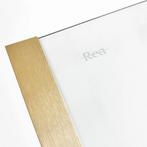 REA Douchecabine - Borstgoud Afwerking - 80x100 cm (Douchen), Ophalen of Verzenden, Nieuw