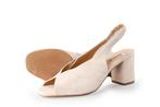Signatura Slingbacks in maat 40 Beige | 10% korting, Verzenden, Beige, Signatura, Zo goed als nieuw