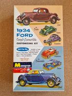 Monogram PC72 1934 Ford Coupe / Convertible 1:24 (1962), Verzenden, Nieuw, Monogram
