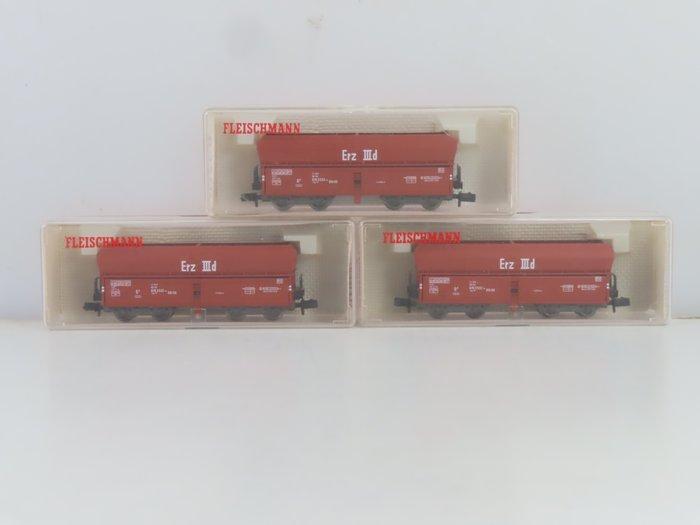 Fleischmann N - 8520 - Modeltrein (3) - 3x 4-assige, Hobby en Vrije tijd, Modeltreinen | N-Spoor