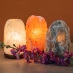 Himalaya Zoutlamp Set - Drie Kleuren, Nieuw, Verzenden