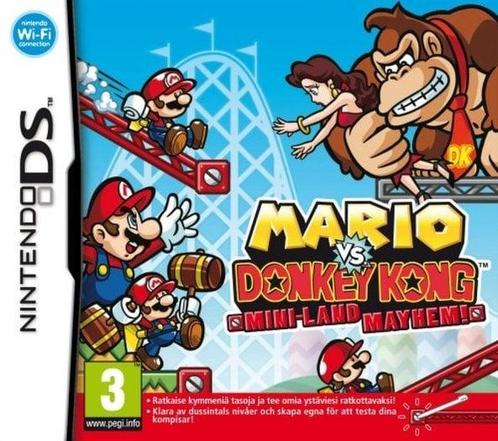DS Mario vs. Donkey Kong: Mini-Land Mayhem, Spelcomputers en Games, Games | Nintendo DS, Zo goed als nieuw, Verzenden