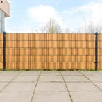 vidaXL Balkonschermen 5 st 255x19 cm poly rattan lichtbruin, Verzenden, Nieuw, Kunststof, Minder dan 1 meter