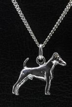 Zilveren Fox terrier gladhaar ketting hanger - groot, Verzenden, Nieuw