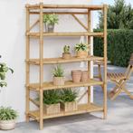 vidaXL Rek 5-laags 100x40x150 cm bamboe, Huis en Inrichting, Woonaccessoires | Wandplanken en Boekenplanken, Verzenden, Nieuw