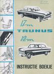 1960 Ford Taunus 17M & 12M Instructieboekje Nederlands